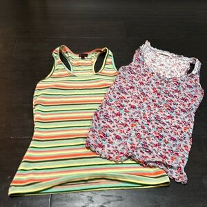 Shameless med strip tank rumors flower tank worn once small